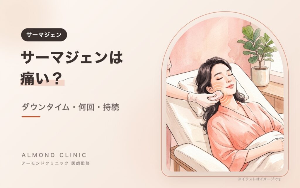 サーマジェンは痛い？ダウンタイム・何回・持続
