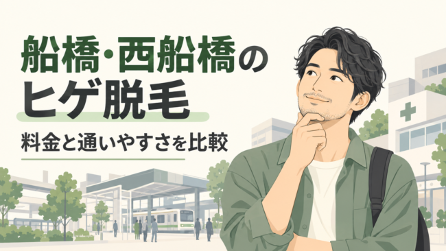 船橋 ヒゲ脱毛