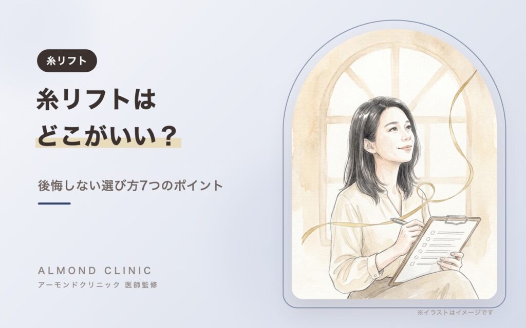 糸リフトはどこがいい？クリニックの選び方