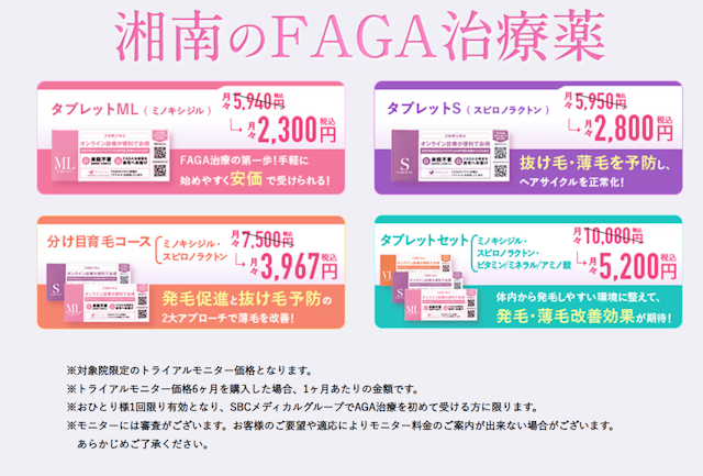 湘南美容クリニック-サイト-FAGA